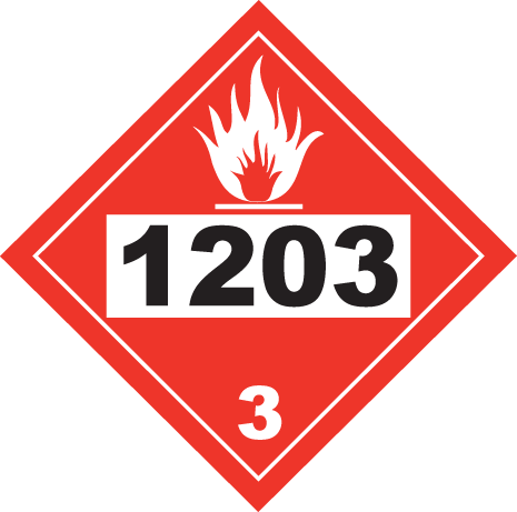 1203  Plaque-étiquette TMD (STICKER CLASS 3UN)