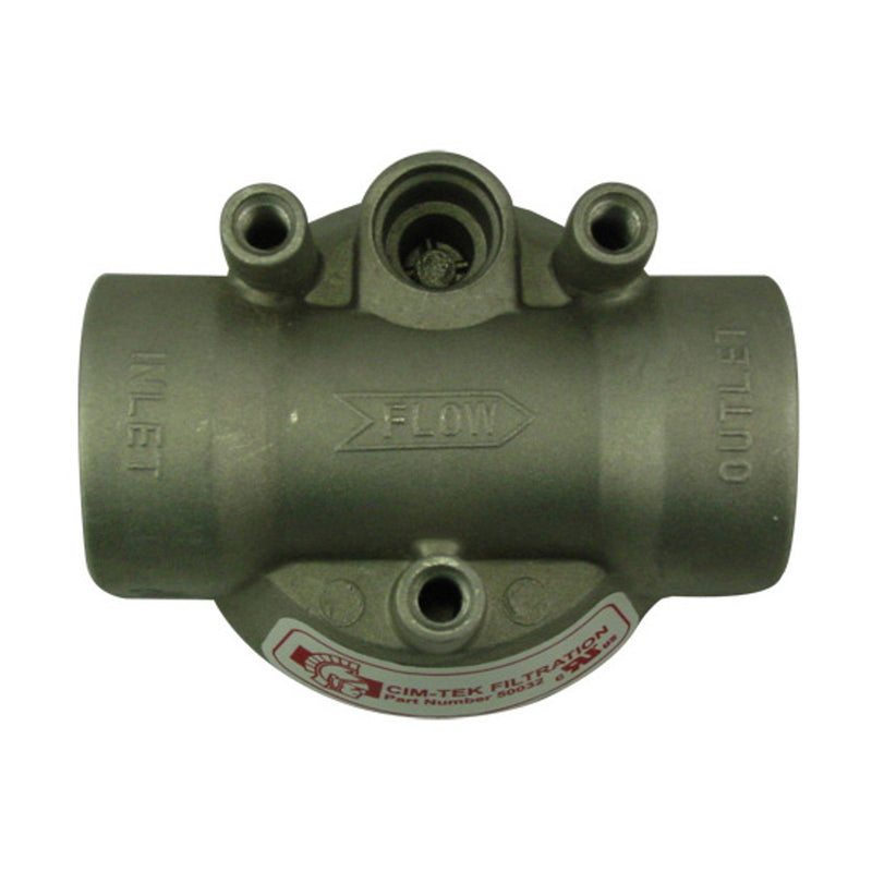 CIM-TEK ADAPTER 1" ALUM. INPUT/OUTPUT 1 1-2"-16 UNF Cim-Tek 50032