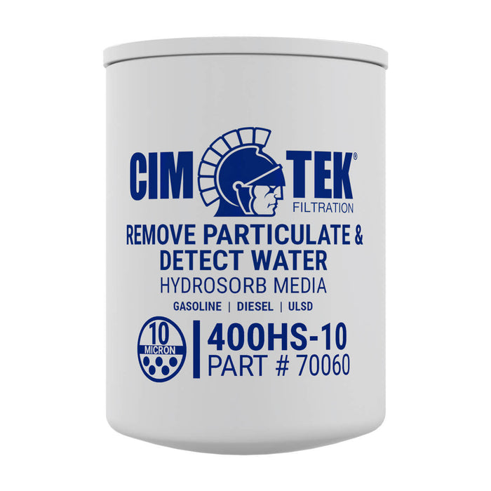 CIMTEK 400HS-10 MICRO WATER DECTION PARTICULATE FUEL FILTER  CIM 70060