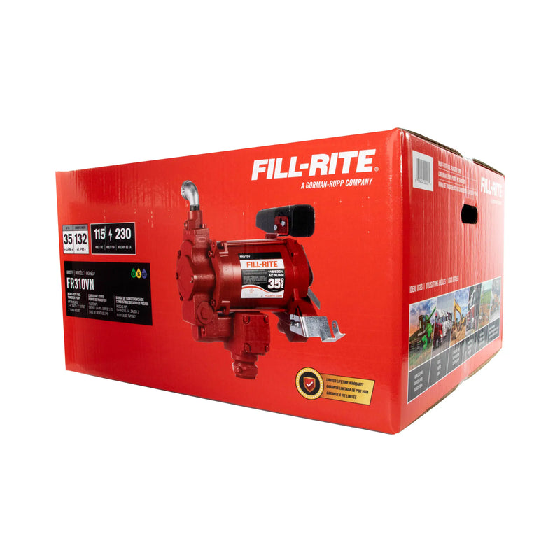 FR310VN 115/230V AC 35 GPM Fuel Transfer Pump