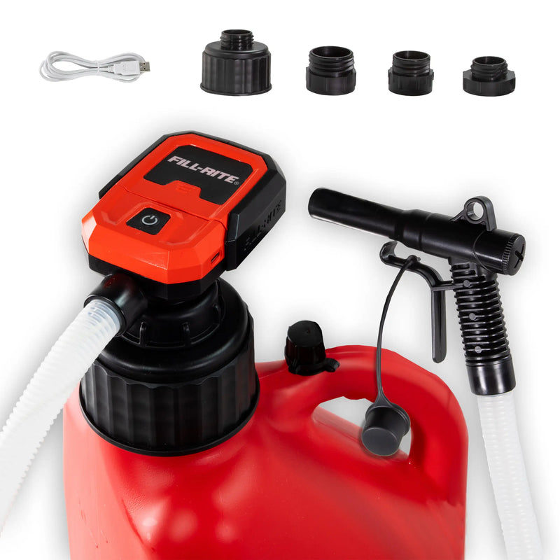 Fill-Rite FRBPA Battery-Powered Liquid Transfer Pump w/Auto-Stop - 3.8 GPM, AA Batteries (Not Included)