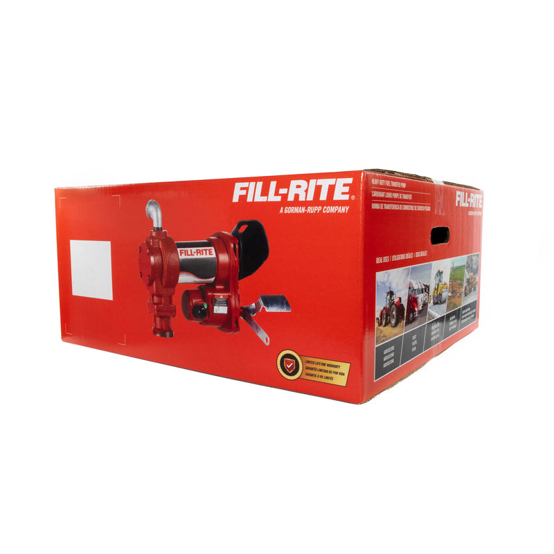 FR4211HLN 12V DC 20 GPM Fuel Transfer Pump with Meter