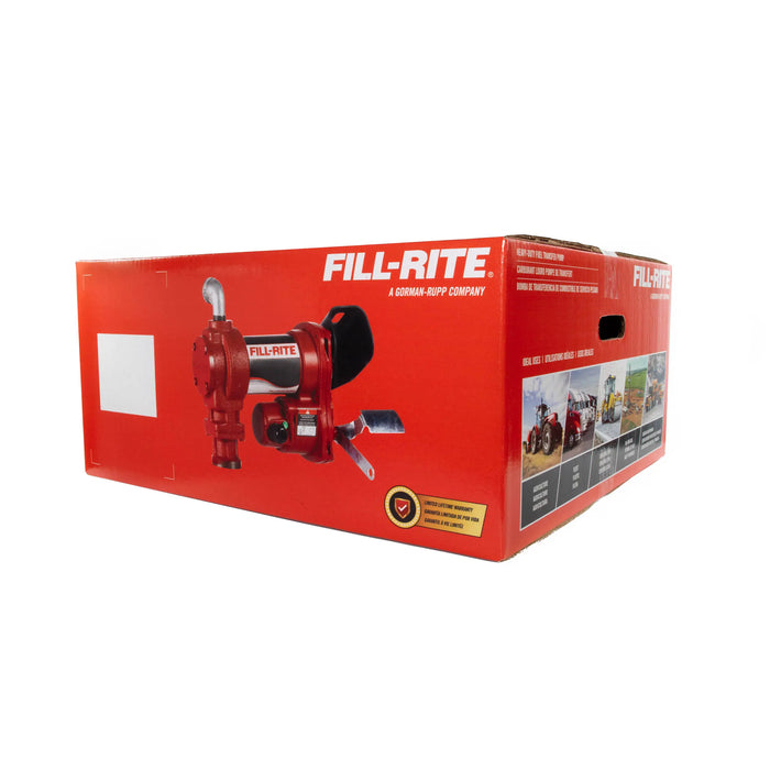 FR1211HLN 12V DC 57 LPM Fuel Transfer Pump with Meter