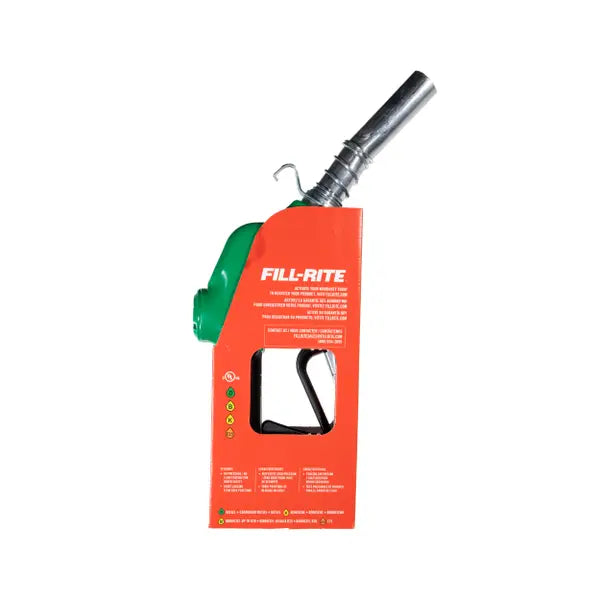 1" Ultra High-Flow Automatic Diesel Spout Nozzle (Green) N100DAU13G