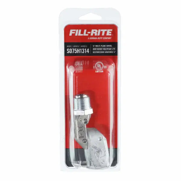 Raccord tournant de transfert de carburant multiplan 3⁄4"   S075H1314