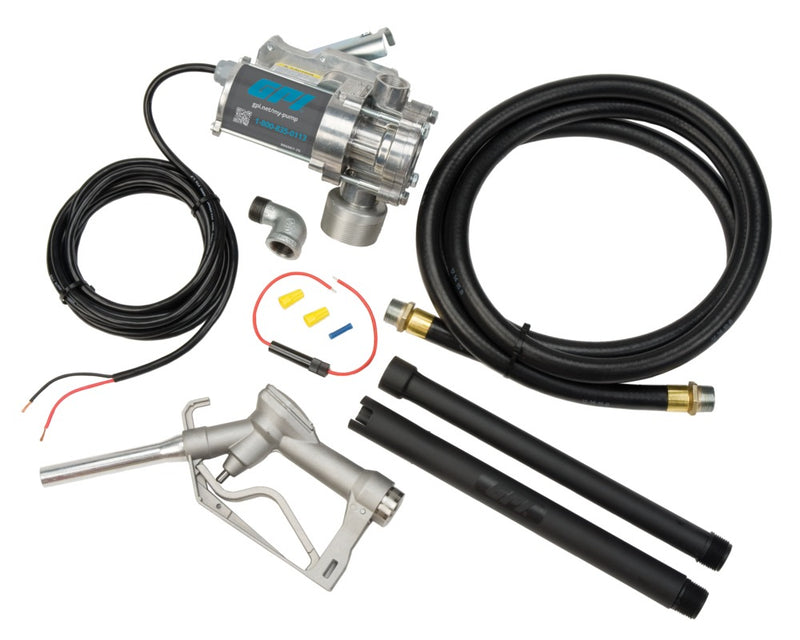 GPI EZ-8  12 V  POMPE DE TRANSFERT DE CARBURANT  (8 GPM )  SPIN COLLAR 137100-05