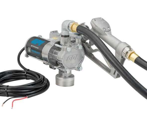 GPI EZ-8  12 V  POMPE DE TRANSFERT DE CARBURANT  (8 GPM )  SPIN COLLAR 137100-05