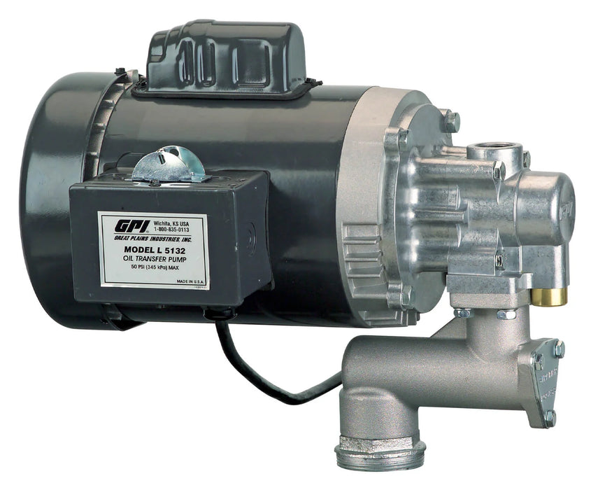 GPI  115 Volt Aluminum Housing Oil Transfer Pump (32 QPM) (30LPM) L5132  142100-02