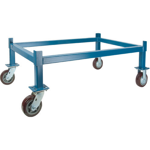 Trolleys for drum support 393