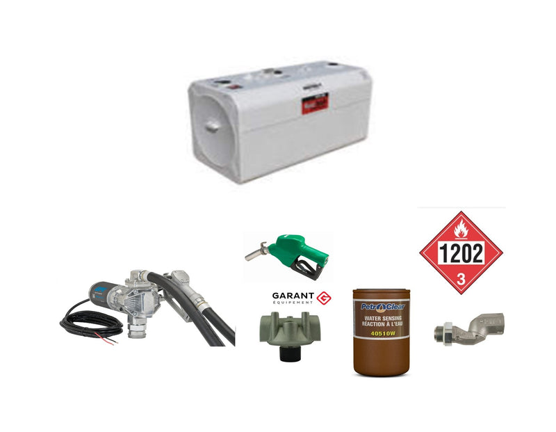 COMBO WESTEEL TRANSFER TANK FOR DIESEL OR PETROL 830 L RV830W-2