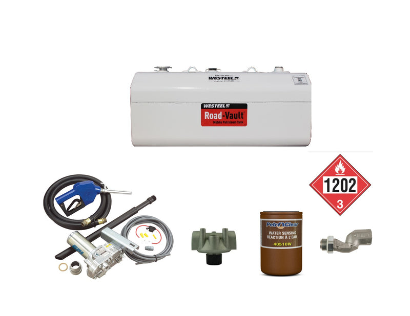 COMBO WESTEEL TRANSFER TANK FOR DIESEL OR PETROL 449 L RV450SW-1