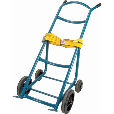 Drum Hand Truck , Steel Construction, 25 - 55 US Gal. (20 - 45 Imperial Gal.)