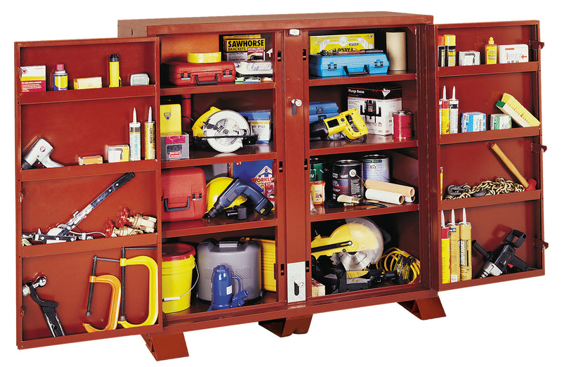 JOBOX 30" Deep Heavy-Duty Two Door Cabinet 1-698990