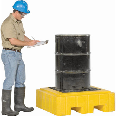 Ultra-Spill Pallet Plus Pallet with Drain 9606