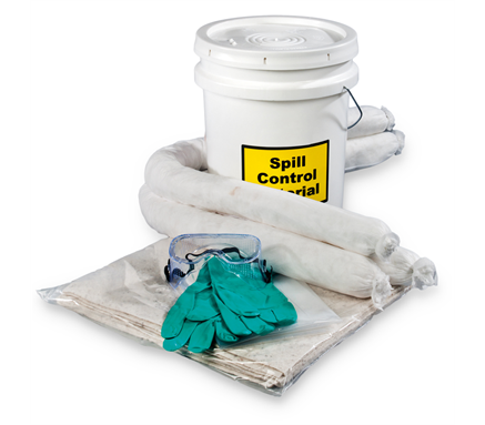 PORTABLE BUCKET KIT 5 GALLONS HYDROCARBONS ONLY SK-O05P